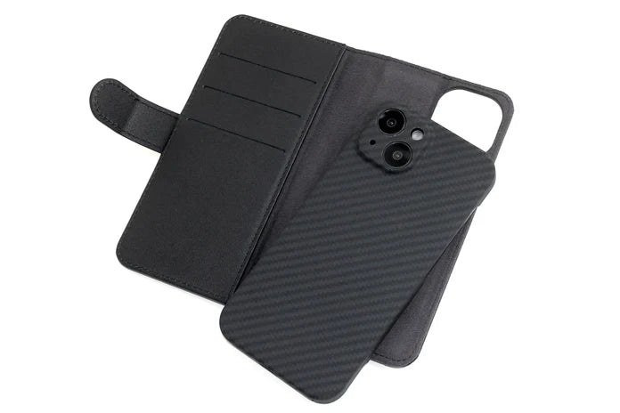 RP PLÅNBOKSFODRAL KEVLAR iPHONE 15