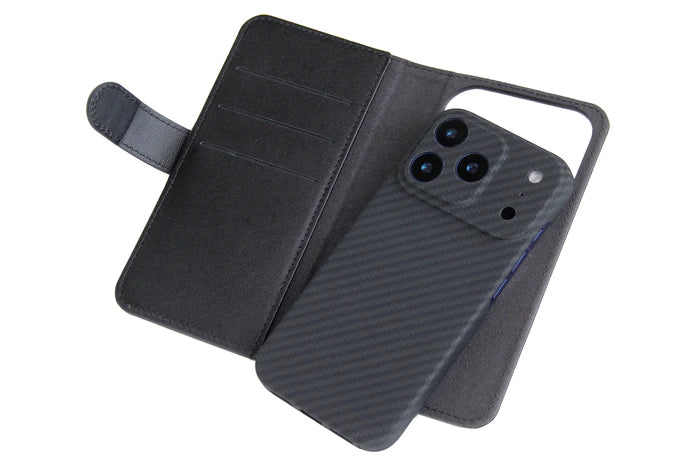 RP PLÅNBOKSFODRAL KEVLAR iPHONE 17 PRO